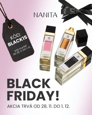 🖤 BLACK FRIDAY U NANITY ZAČÍNA! Práve teraz štartuje naša Black Friday akcia! Použite kód BLACK15 a získajte 15 % zľavu na...